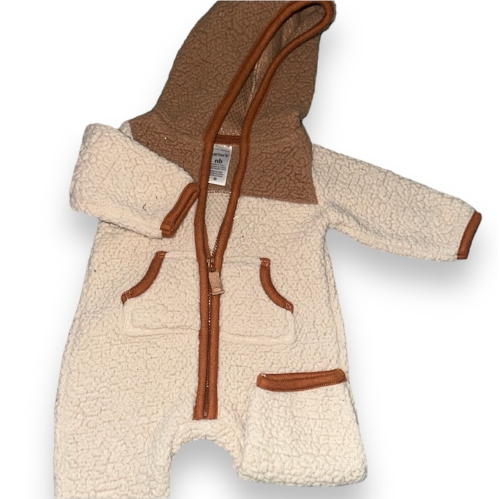 Carters Fuzzy Onesie